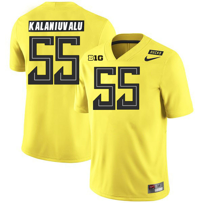 Alai Kalaniuvalu Oregon Jersey,Oregon Ducks Football Uniforms,Jerseys Youth-Alternate Yellow